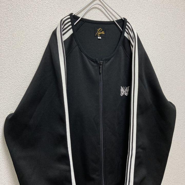 女の子向けプレゼント集結 【美品】希少 ニードルス needles ブラック 割引卸売 【新品同様】21AW NEEDLES ニードルス トラックジャケット ネイビー ジャージ