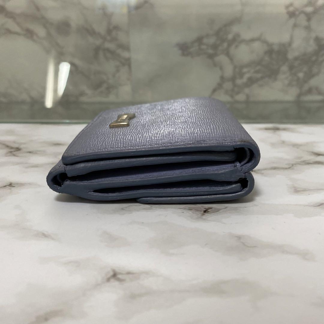 FURLA 三つ折り財布 水色 楽天市場】FURLA フルラ 三つ折り財布 ミニ財布 レディース
