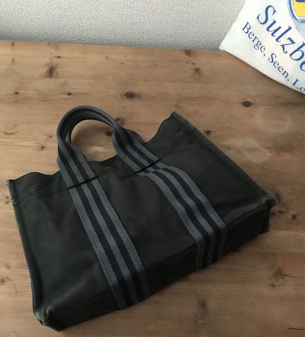 エルメス HERMES フールトゥPM キャンバスバッグ エコバッグ