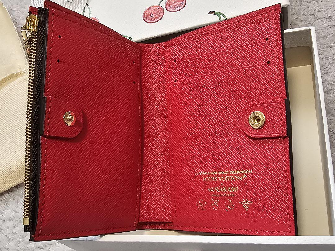 【大人可愛いチェリー柄】LV × TM ポルトフォイユ・リサ 楽天市場】【新品】 ルイヴィトン 二つ折り財布 LV × TM
