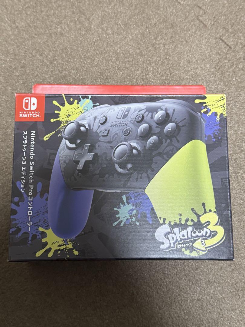 Nintendo Switch Splatoon 3 プロコントローラー 6,525円