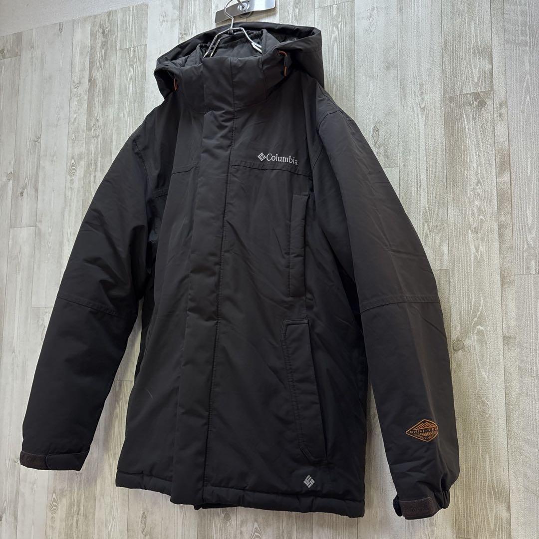 【海外限定】 コロンビア マウンテンダウン 100L ダークブラウン メンズ 【海外限定】 コロンビア マウンテンダウン 100L ダークブラウン メンズ