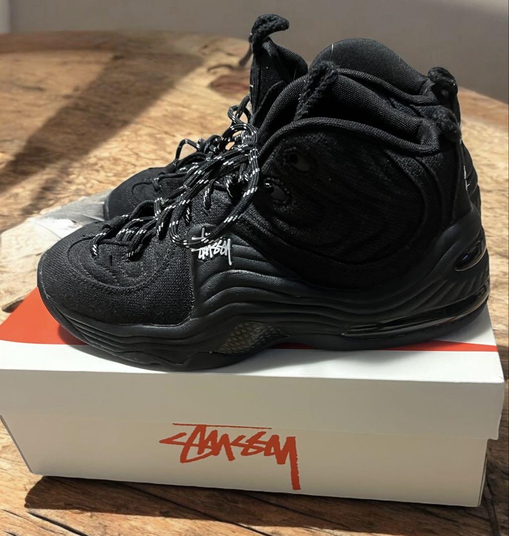 Stussy × Nike Air Penny 2 Black 27㎝