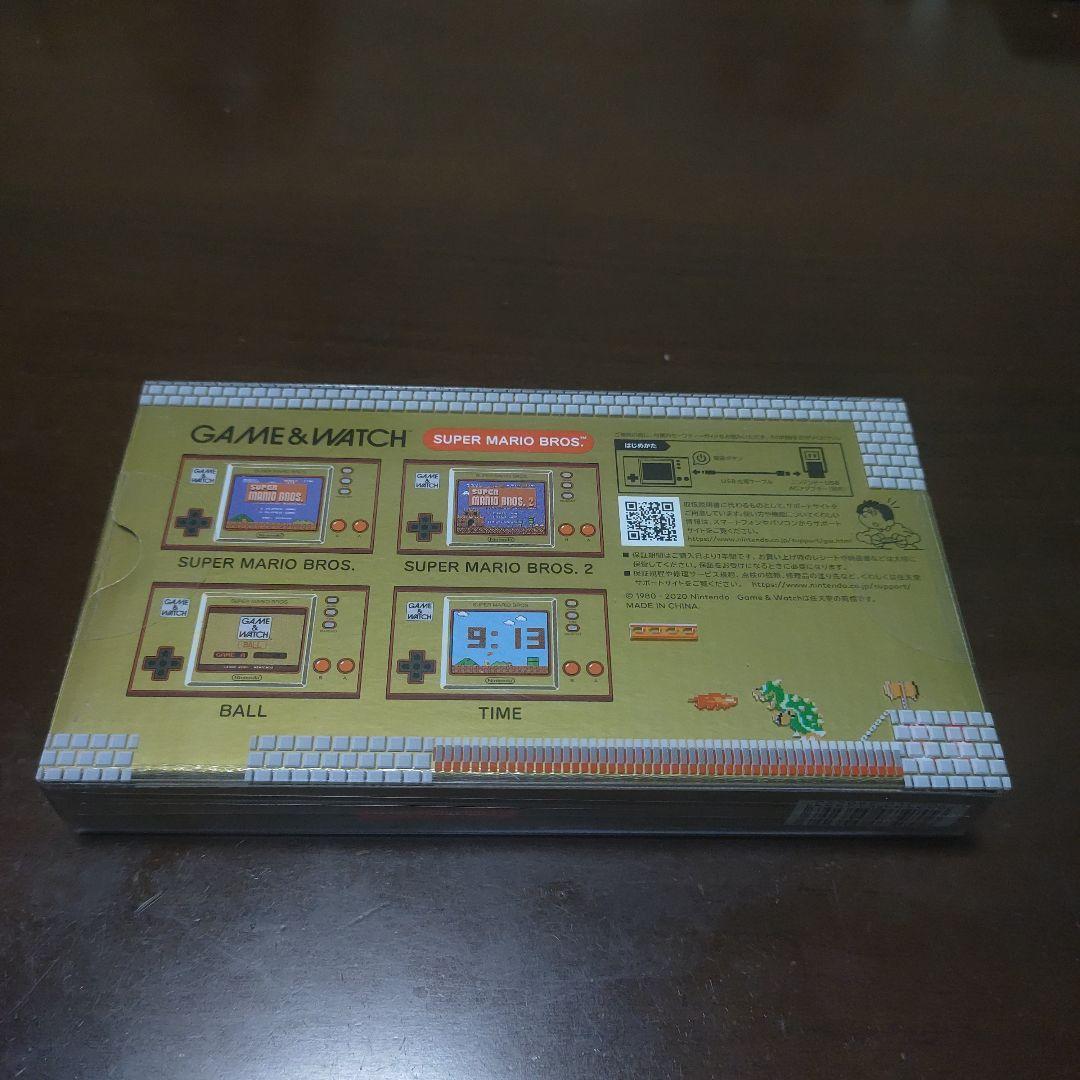 新品未開封 ゲームウォッチ スーパーマリオブラザーズ 正規品