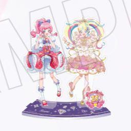 【韓国限定】プリパラ アクリルスタンド りんね＆なる 韓国 ポップアップ プリリズ 韓国 アクリルスタンド りんね なる korea プリパラ
