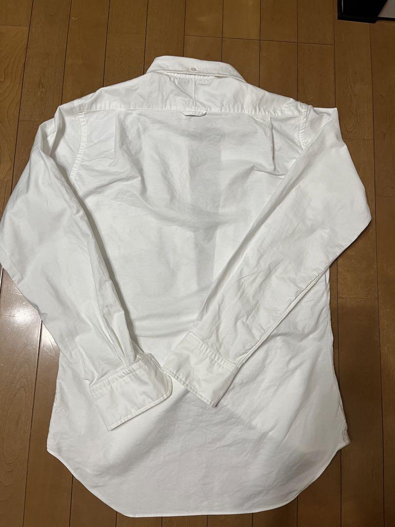 THOM BROWNE ホワイトシャツ ストライプ サイズ3