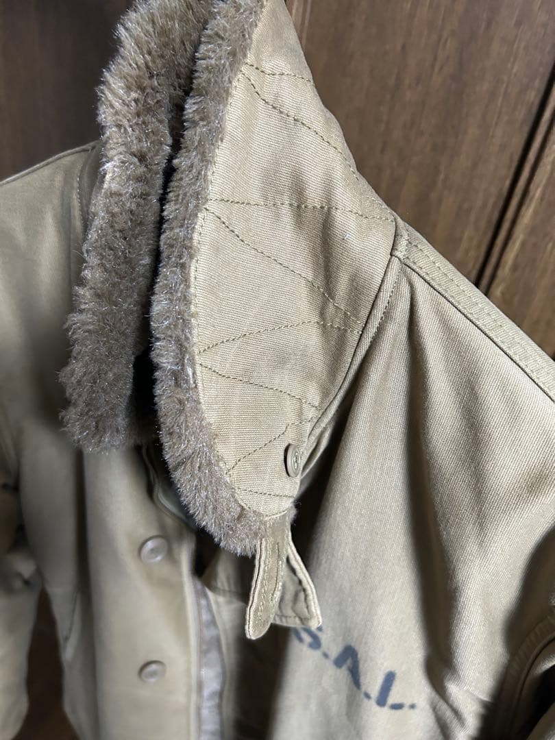 <即購入〇>ALPHA INDUSTRIES カーキー N-1