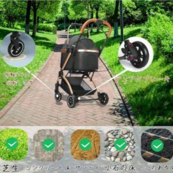 ペットカート 犬用コンパクト 小型犬 中型犬 猫 分離型 多頭 軽量 取り外し