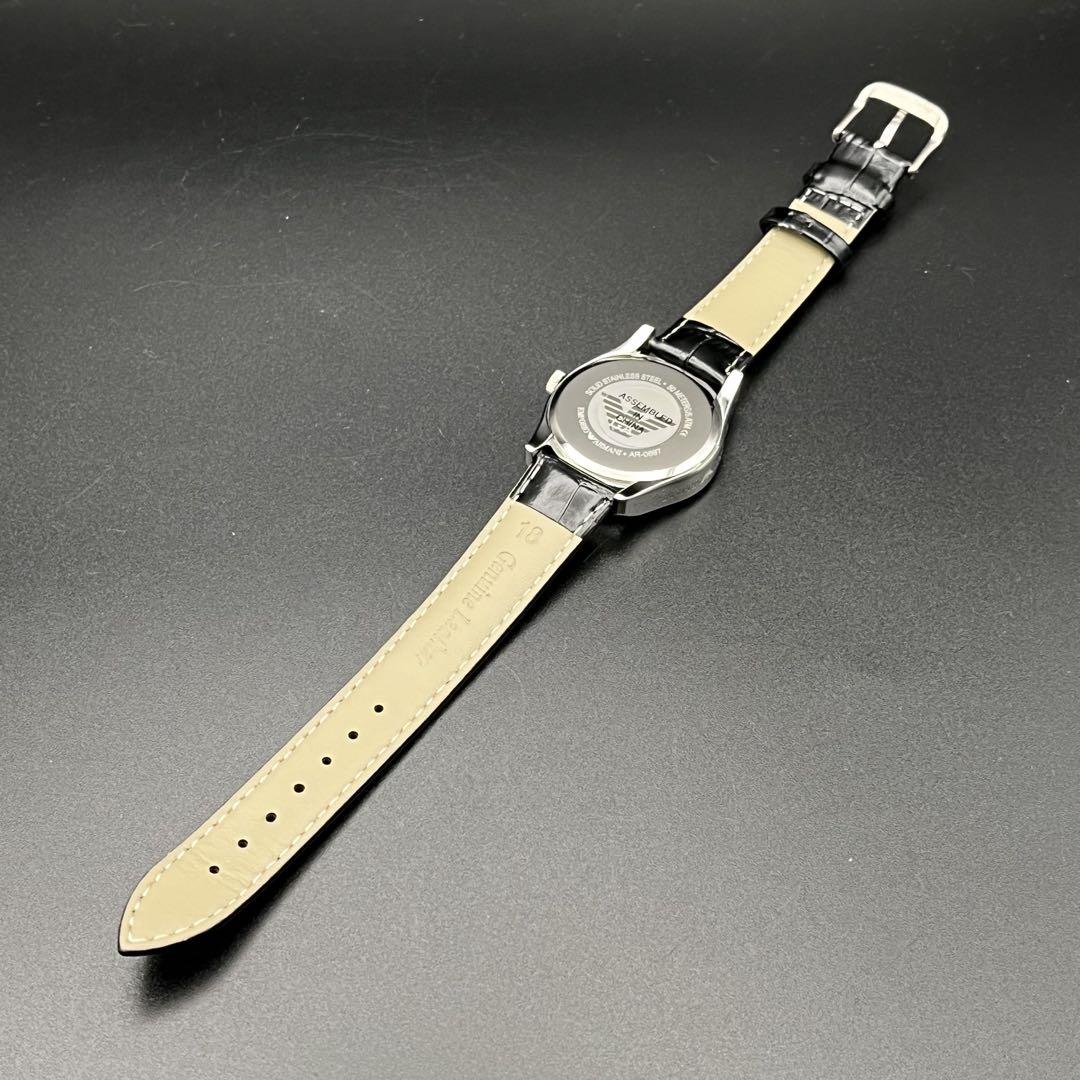 稼動 腕時計　EMPORIO ARMANI アルマーニ　新品ベルト　C26