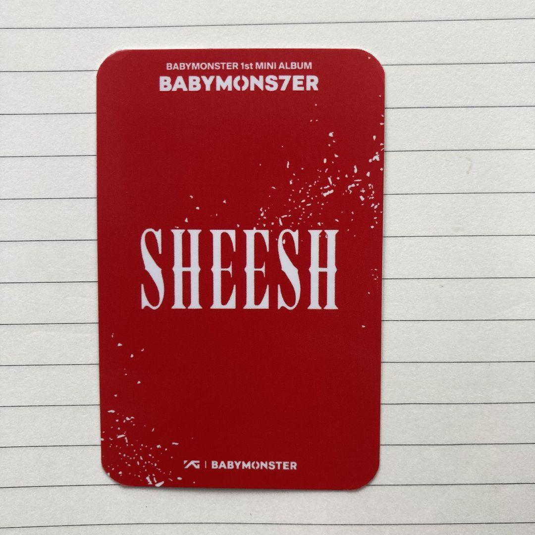 ベビモンローラ3.0 babymonster rora トレカSHEESH Amazon.co.jp: BABYMONSTER ローラ 3.0 SHEESH ベビモン事前収録