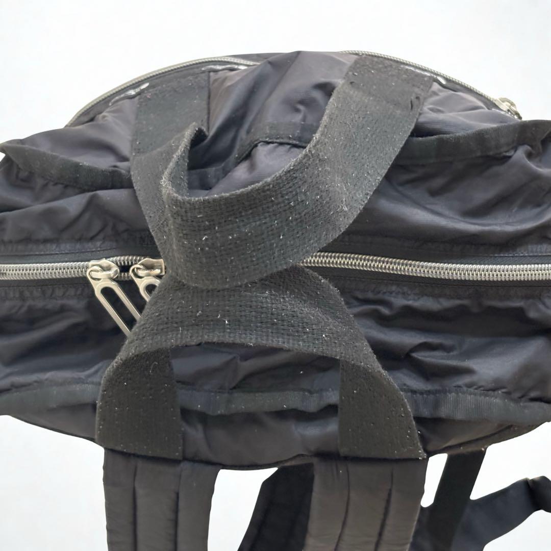 美品 レスポートサック エッセンシャル バッグパック ブラック