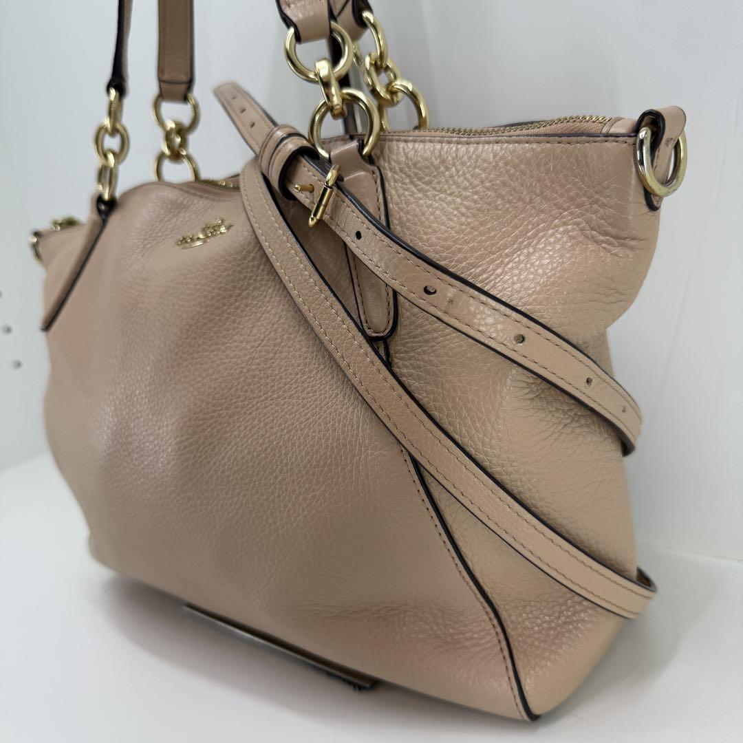 COACH オールドコーチ 金馬車 2way ショルダー ハンドバッグ 黒