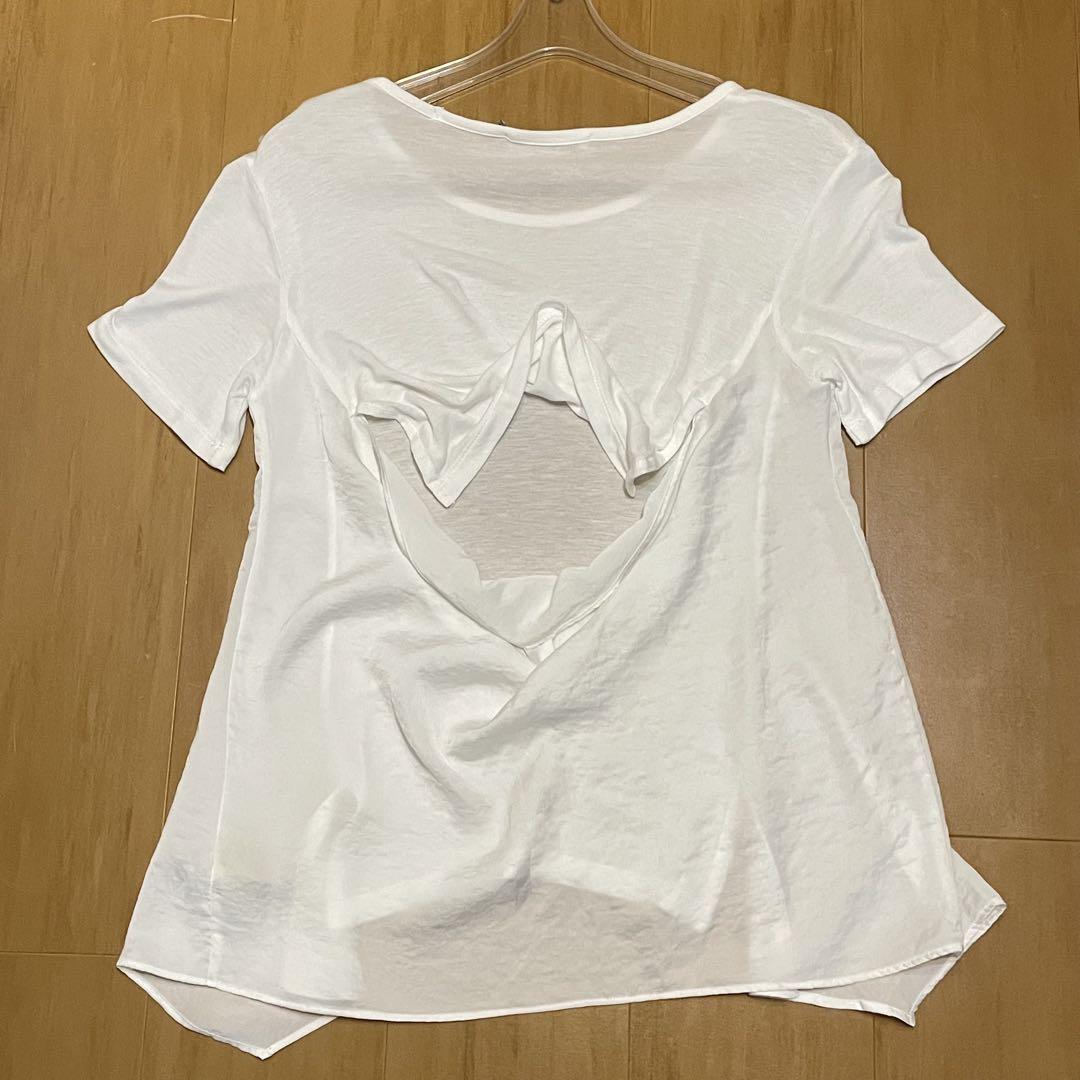 T Alexander Wang アレキサンダーワン Tシャツ 変形 シースルー
