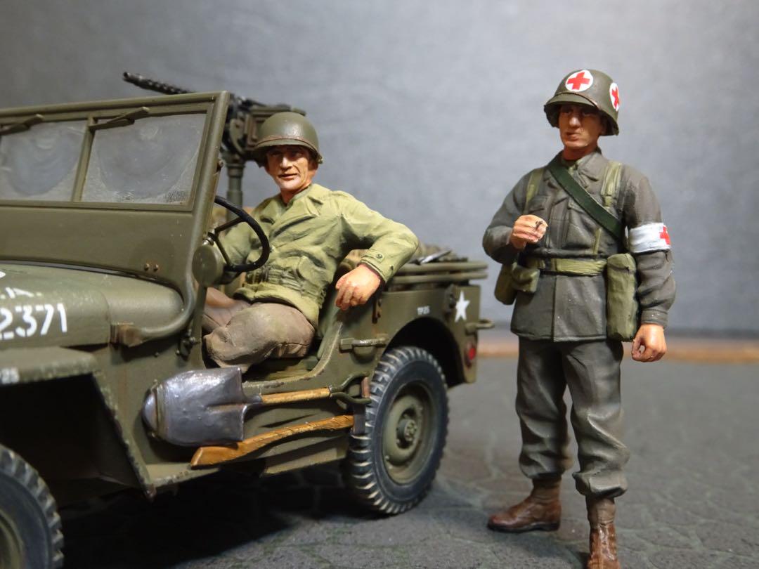 タミヤ1/35 US ジープウィリスMB プラモデル完成品