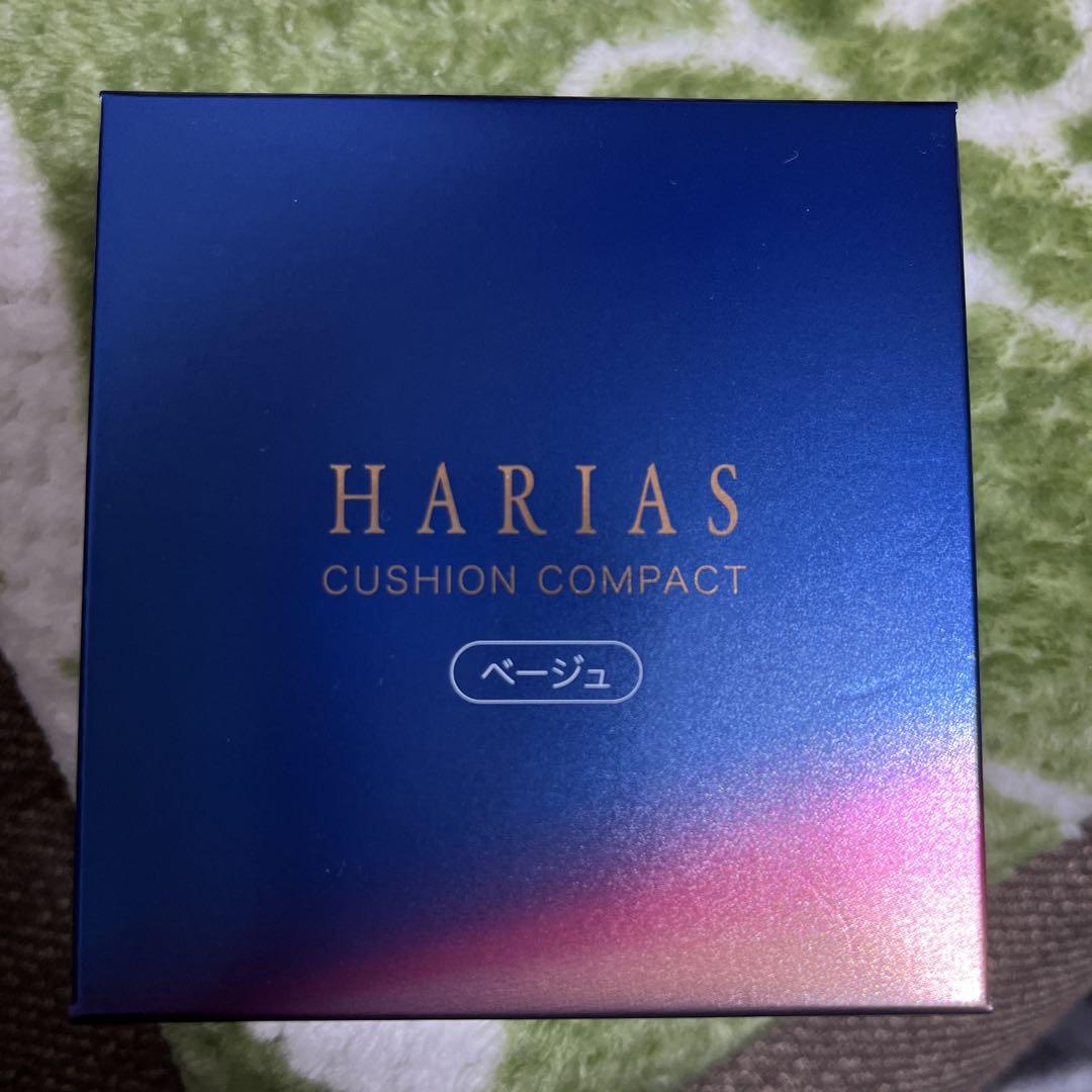 HARIAS クッションコンパクト ベージュ SPF50+/PA+++ 15g
