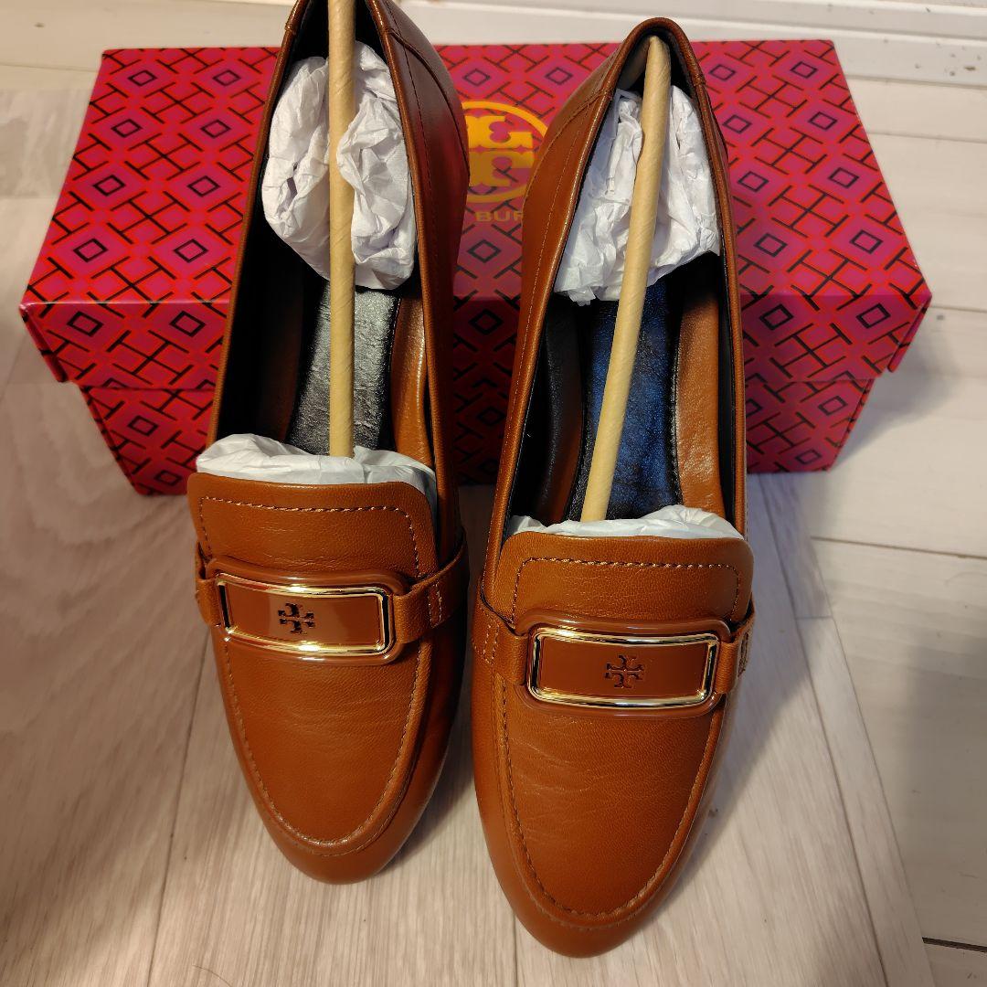 Tory Burch ブラウンレザー ローファー
