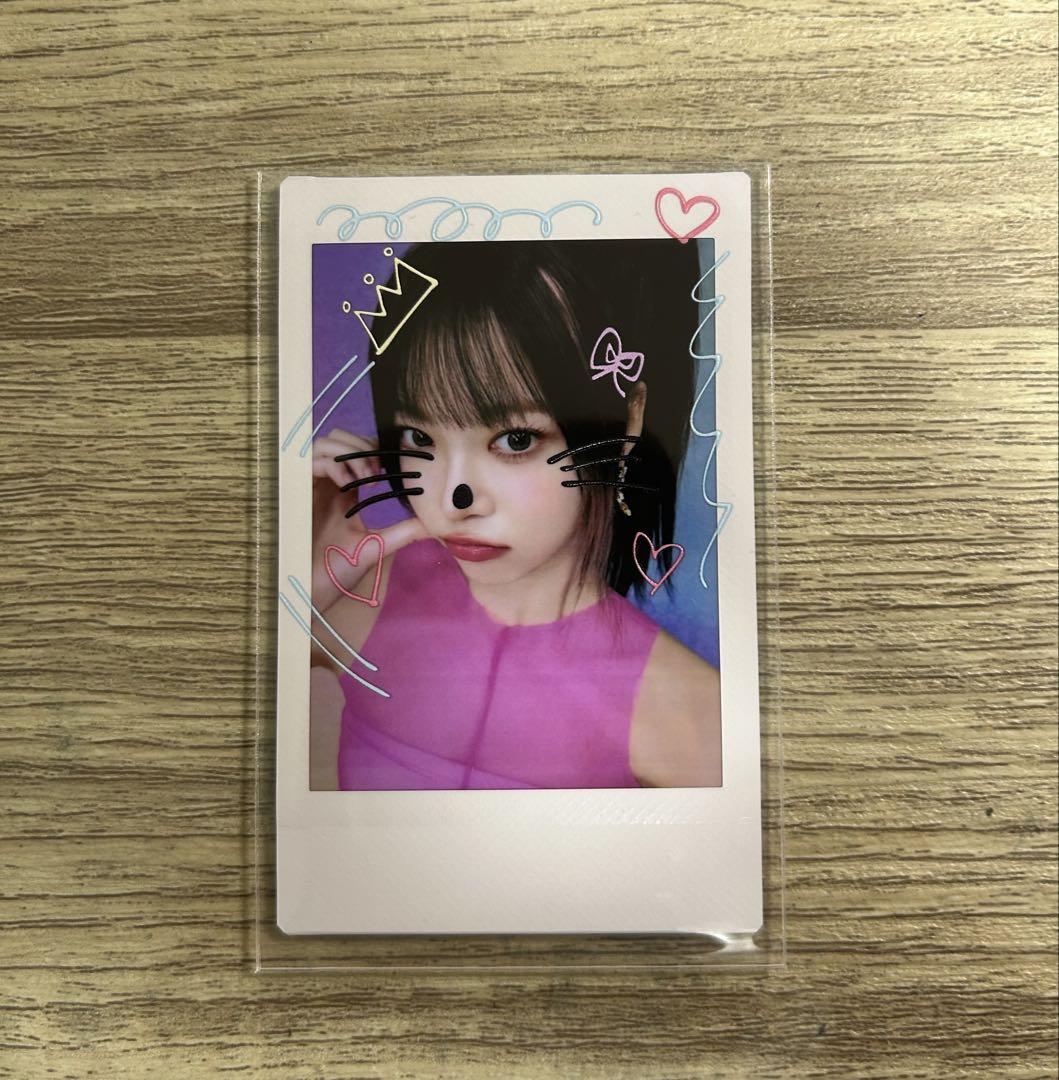 LE SSERAFIM EASY CRAZY HOT フォトカード ウンチェ S - メルカリ