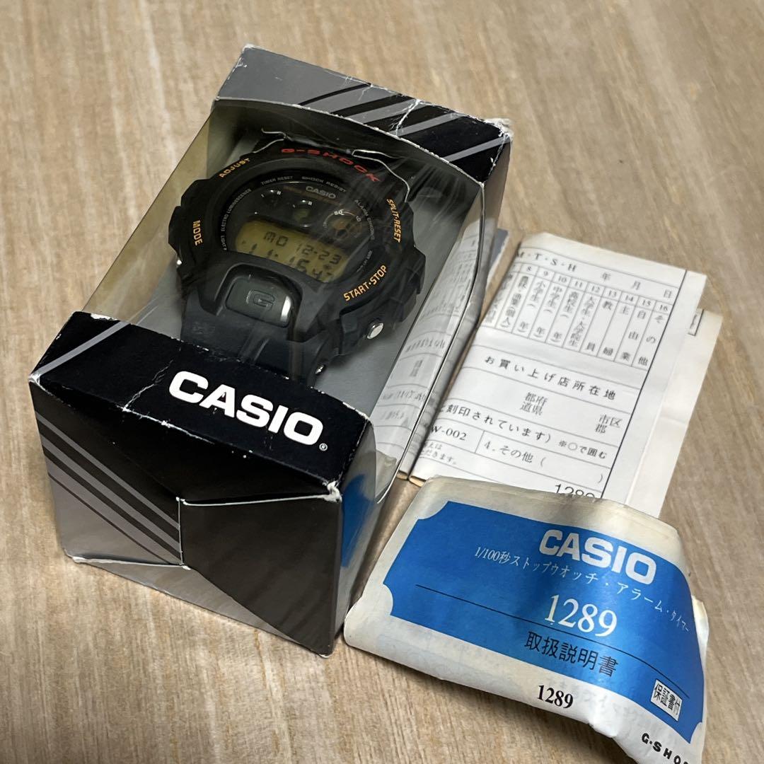 【未使用／超美品／可動品】G-SHOCK DW-6900B ヴィンテージマニアに