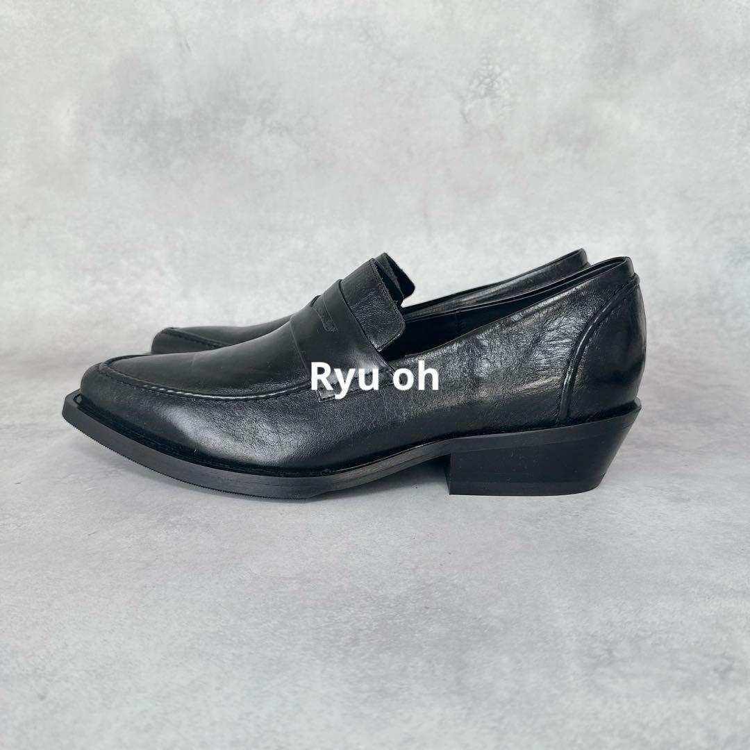 【OUR LEGACY】CYPHER LOAFER 43 Our Legacy - Cypher Loafer Sombre Satin Bovine