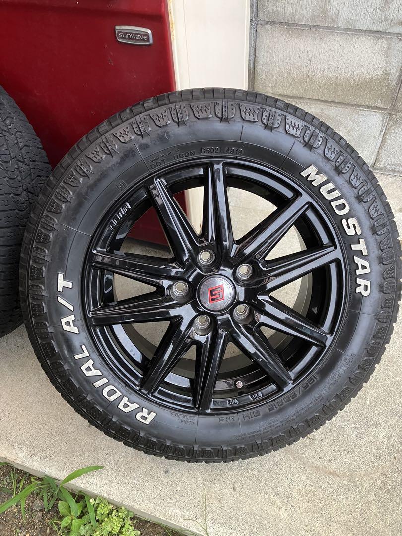 共豊ホイール195/65R15 MUDSTAR A/T タイヤ・ホイールセット