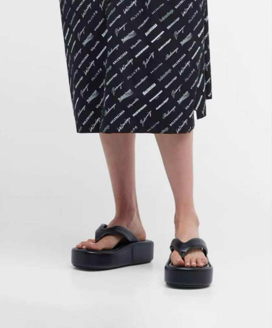 BALENCIAGA RISE トング厚底サンダル 37サイズ - メルカリ