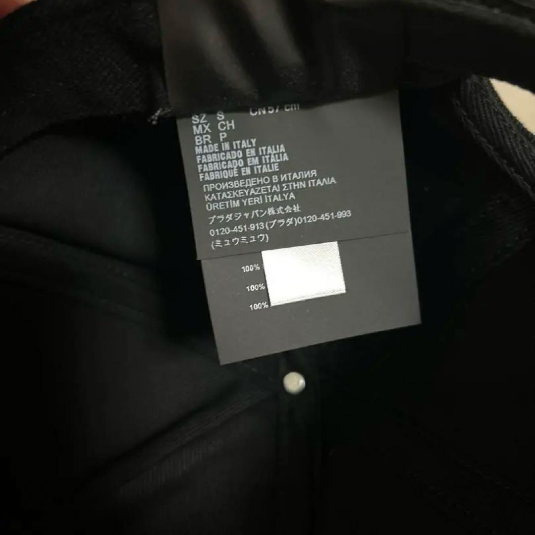 miu miu ブラック ベースボールキャップ ブラック sサイズ miu miu ブラックデニム ベースボールキャップ - メルカリ