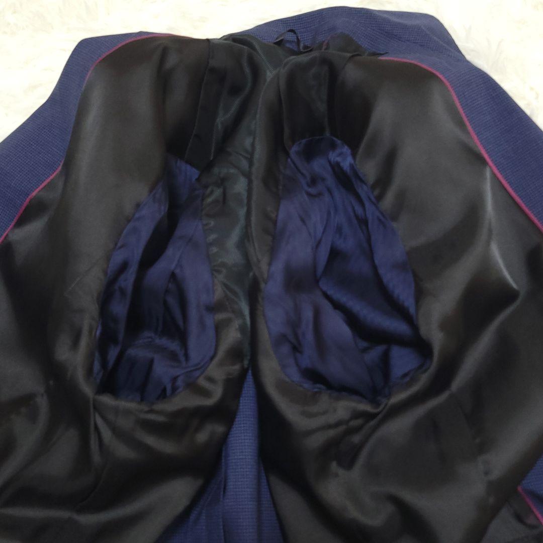 美品☆HILTON セットアップ ストレッチ＆スーパー110'S　大きいサイズ