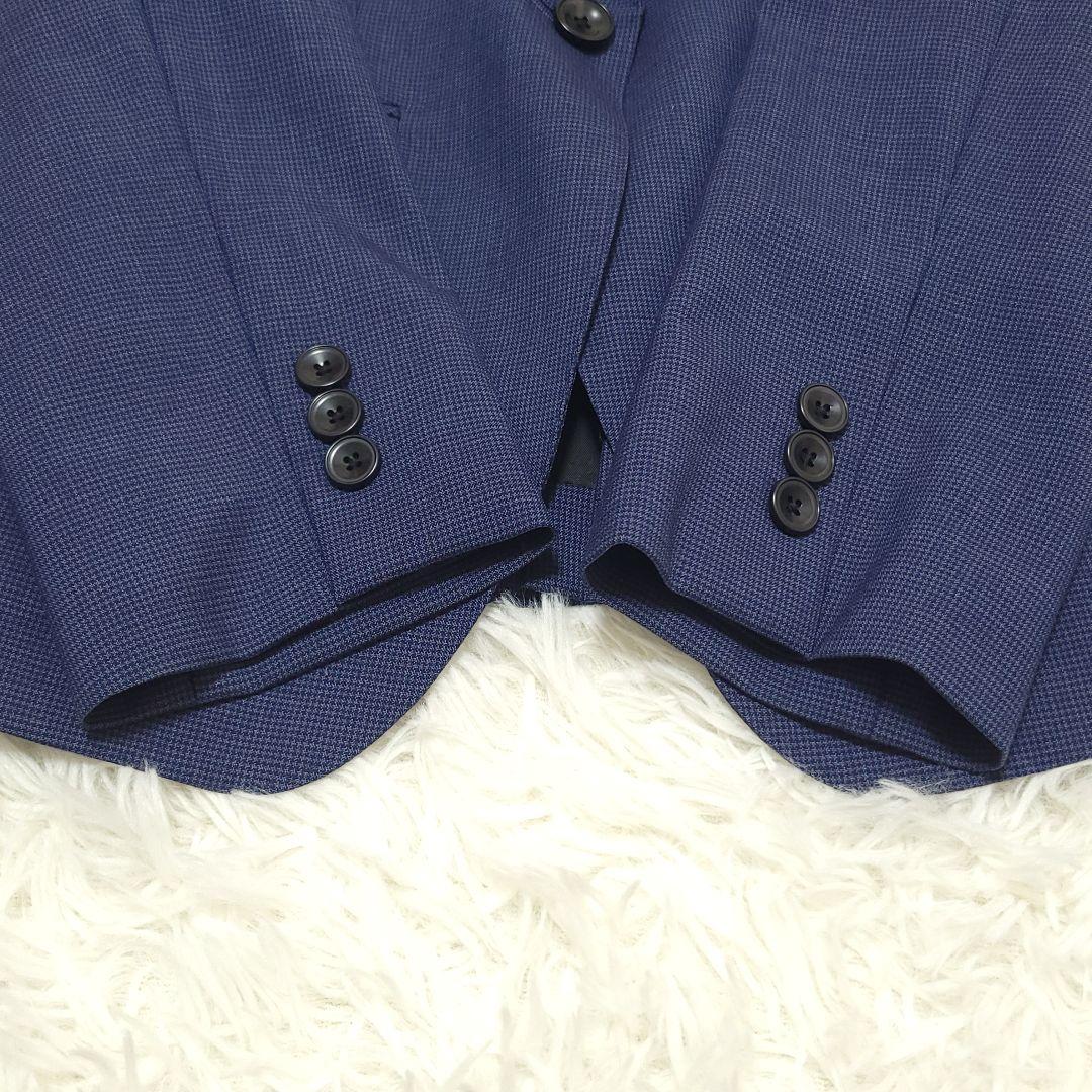 美品☆HILTON セットアップ ストレッチ＆スーパー110'S　大きいサイズ