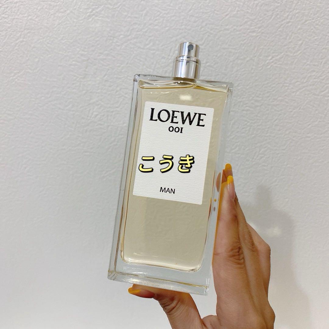 loewe 001 MAN man  香水 100ml オードパルファム 新品未開封ロエベ manマンメンズ 001 オードパルファム 100ml