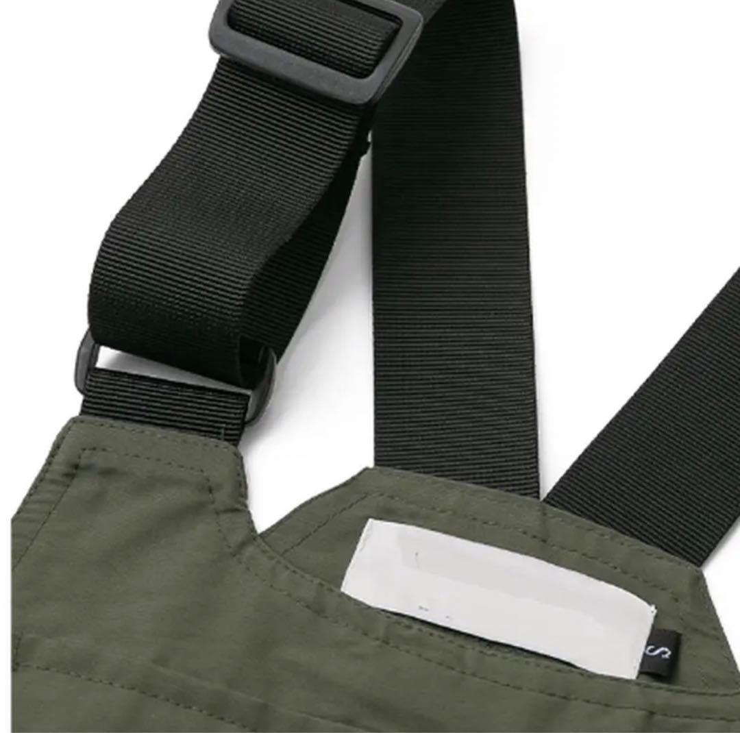 オーバーオール風 アウトドア ワークベスト サロペット風 【超目玉枠