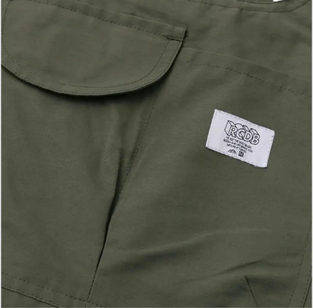 オーバーオール風 アウトドア ワークベスト サロペット風 【超目玉枠