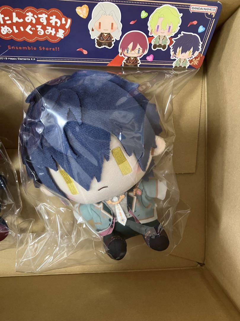 【新品】あんスタ　ぺたんおすわりぬいぐるみ　Eden オフィスぬい　漣ジュン
