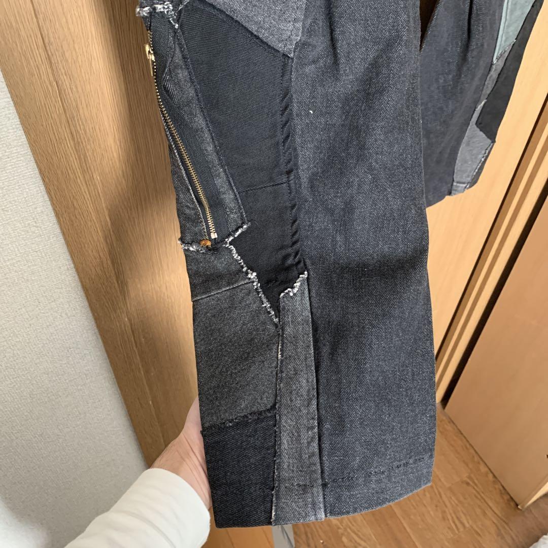 100%正規品 Ron Orb パッチワークデニム パンツ