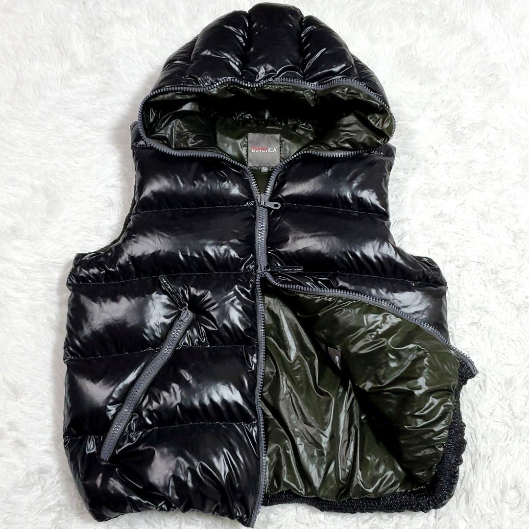 数回使用 3L デュベティカ  ダウン ジャケット グースダウン ベスト 黒