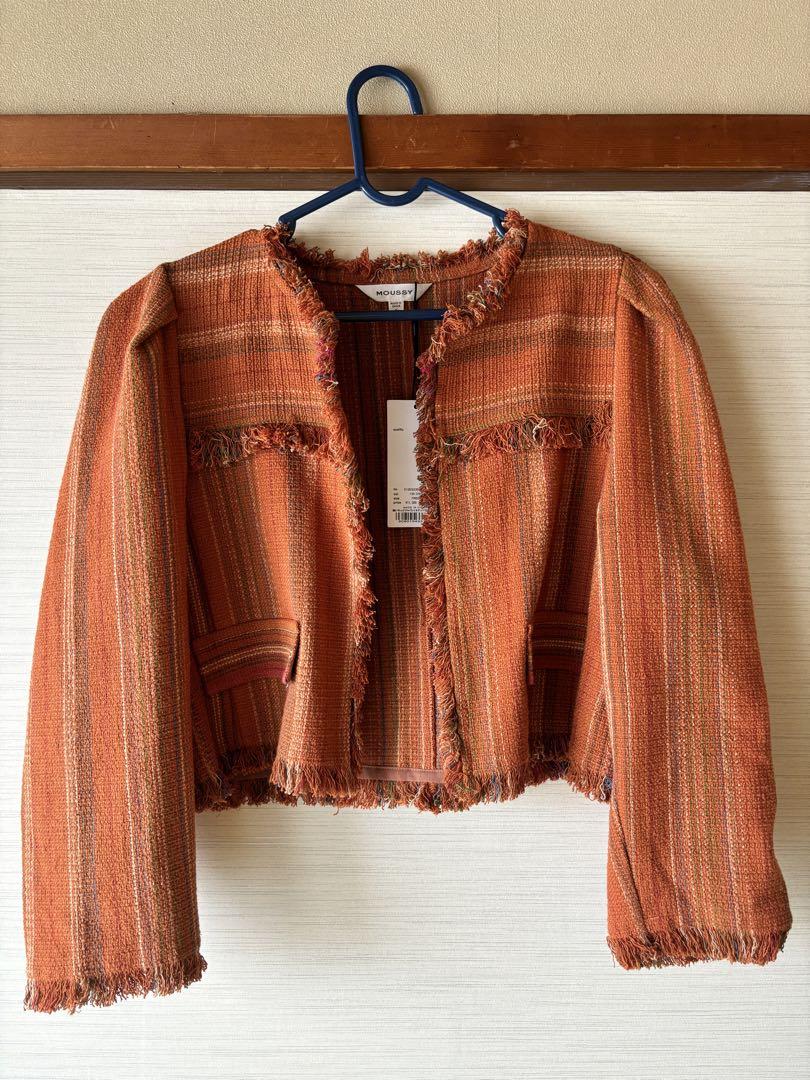 moussy ショートカーディガン