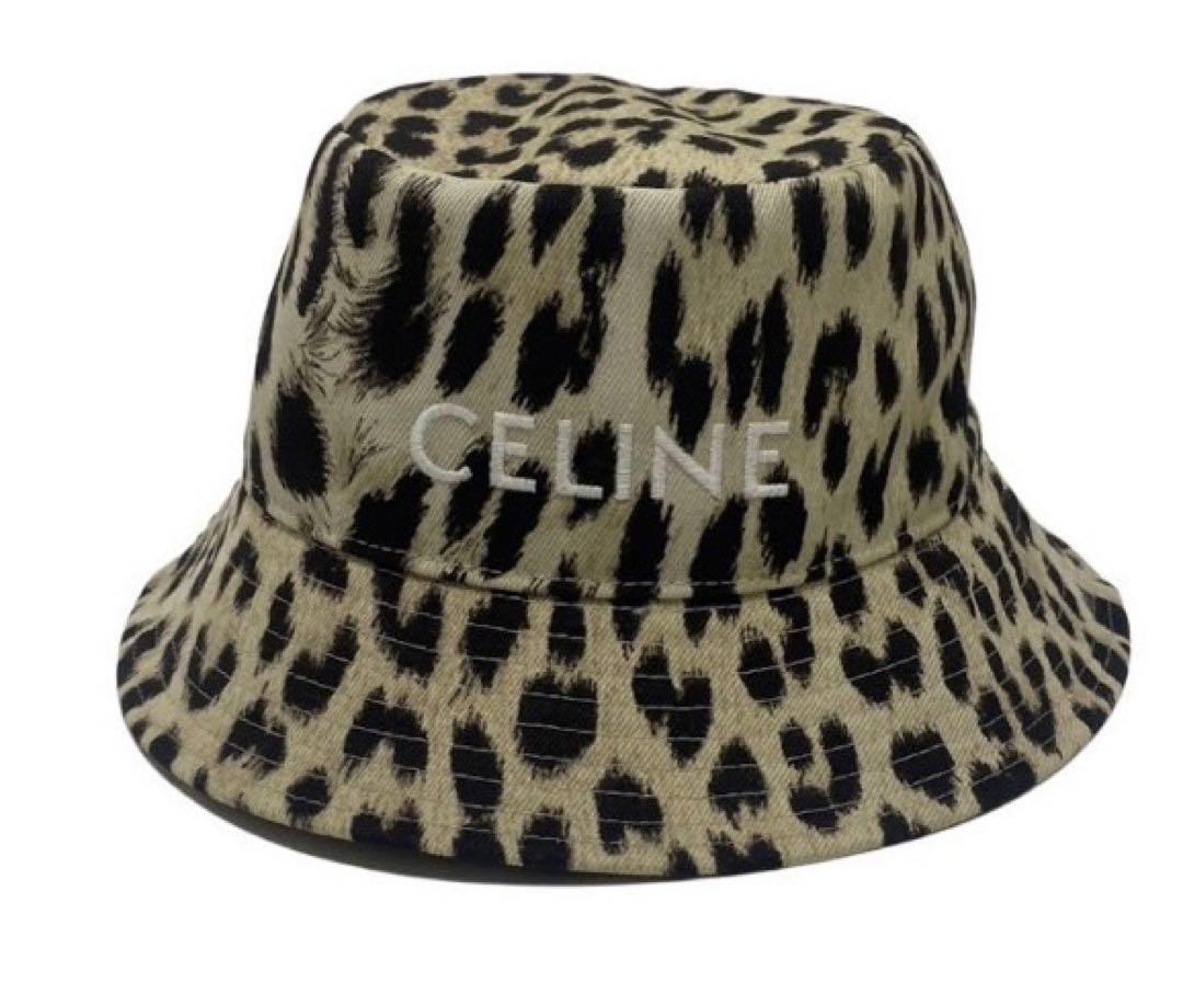 CELINE パームツリー柄 バケットハット CELINE】セリーヌ パームツリー バケット ハット (CELINE/ハット