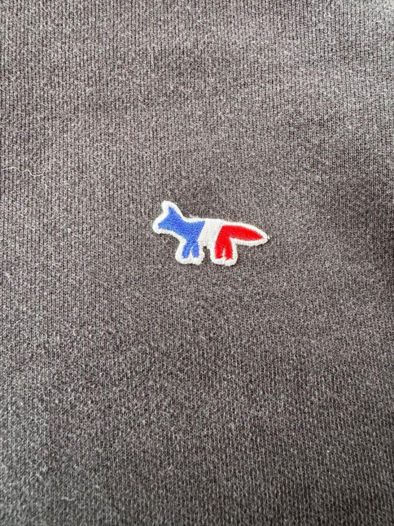 MAISON KITSUNE メゾンキツネ トリコロール刺繍 スウェット S