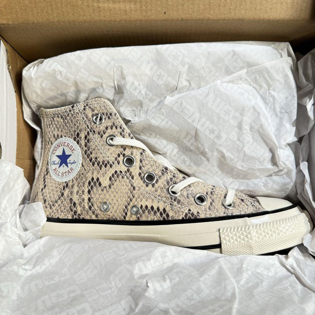 海外通販サイト ブランド LEATHER 新品・未使用】 ALL HI PYTHON US STAR 靴