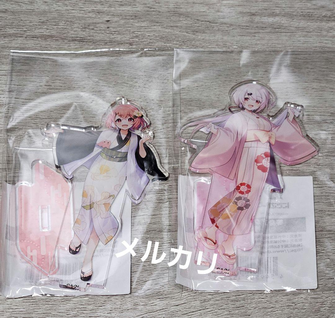 にじさんじ 極楽湯 コラボ アクスタ 笹木咲 椎名唯華 さくゆい
