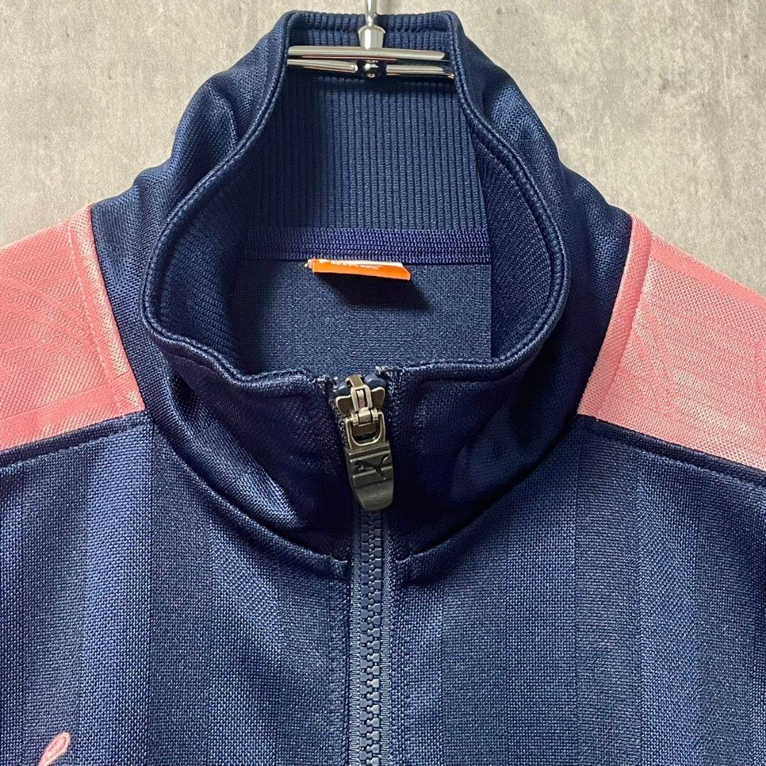 【極美品】PUMA プージャ ジャージ セットアップ ネイビーピンク M相当