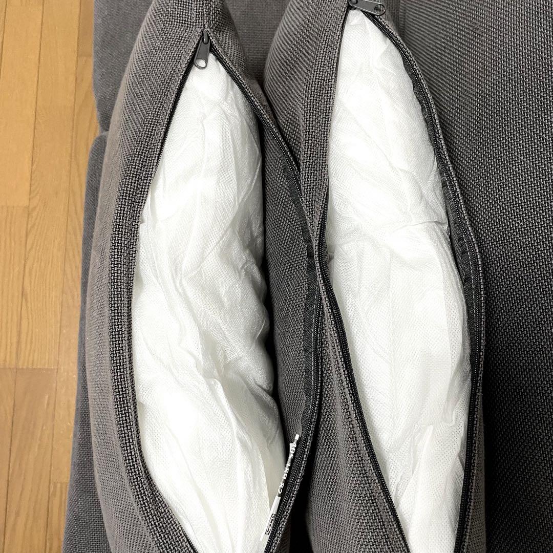 12時まで【美品/引き取り限定】IKEA ソーデルハムン 3人掛け ソファセット