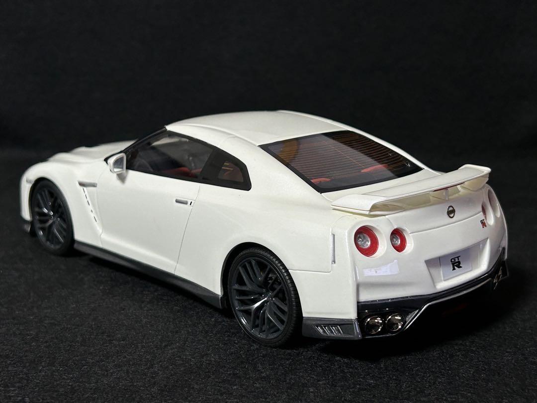 日産 GT-R ホワイト 1/18 京商 R35【コンディション極上！】送料無料