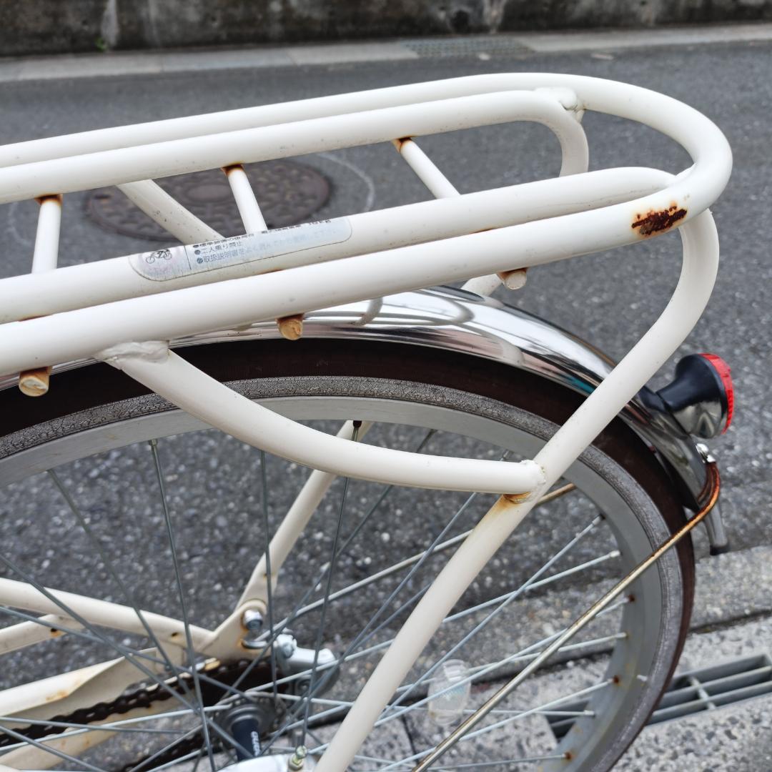 自転車 あさひ 24インチ フェリーク ジュニア クリーム