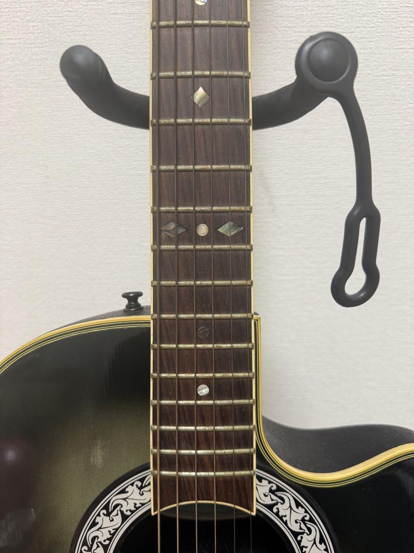 Ovation アコースティックギター グラデーションブラック