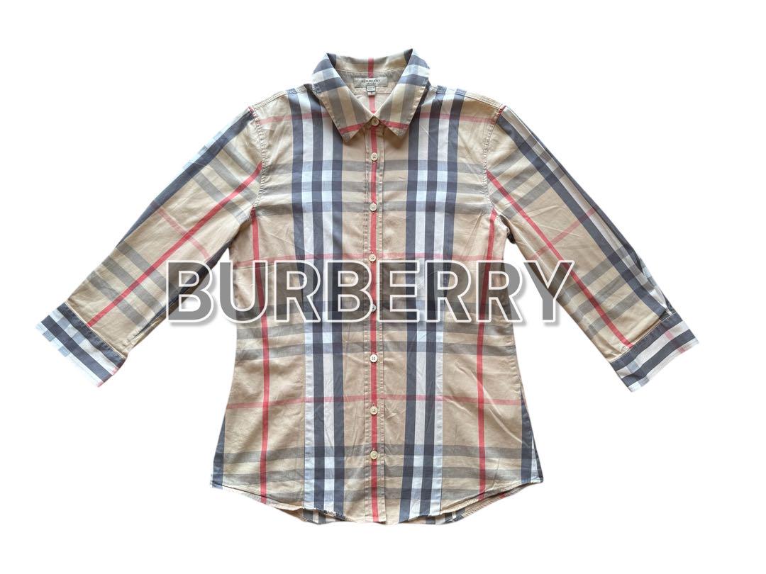 BURBERRY チェック柄 長袖シャツ 152cm 新品 BURBERRY】バーバリー『チェック柄 長袖シャツ sizeM』8017567