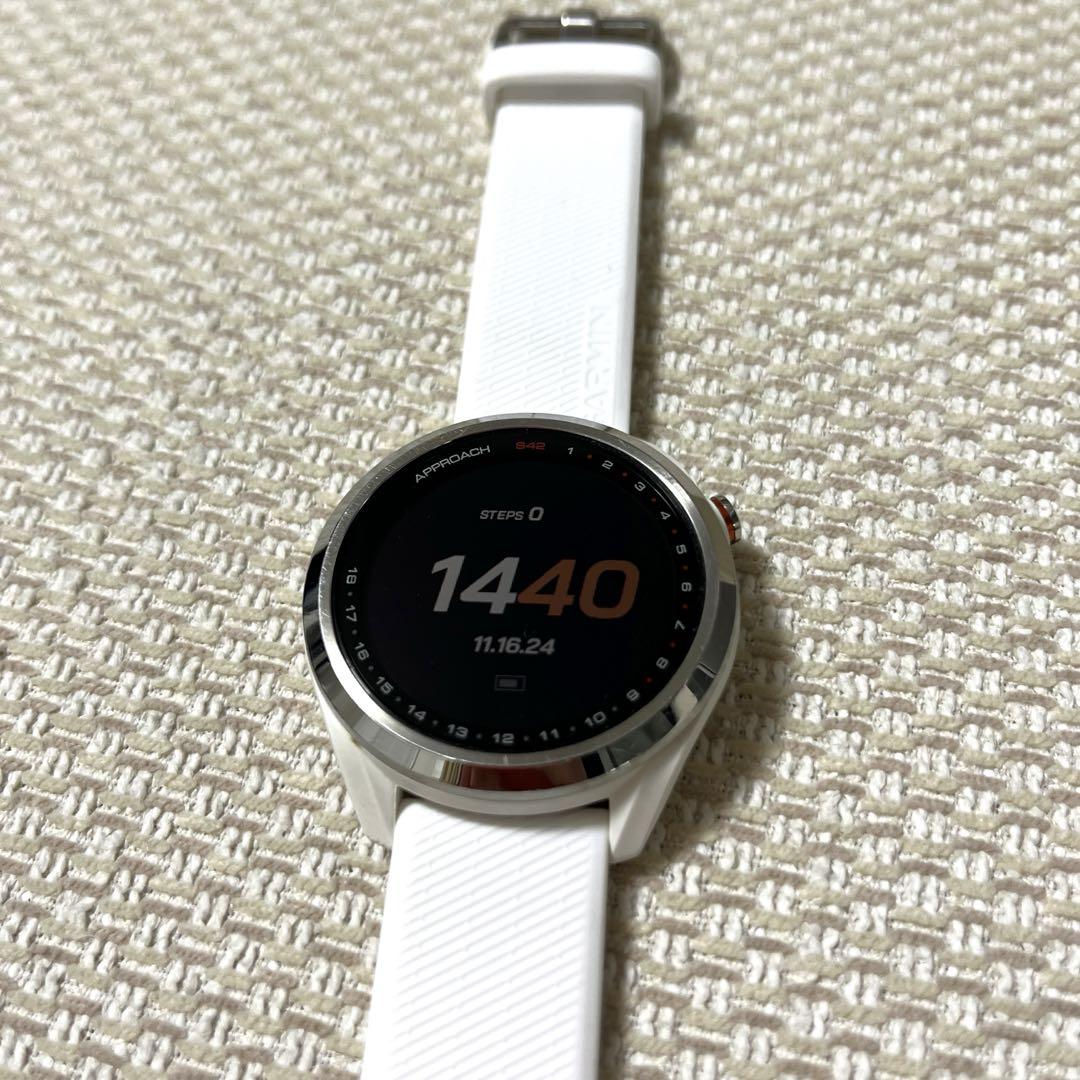 GARMIN APPROACH S42 GPSゴルフウォッチ　ガーミン
