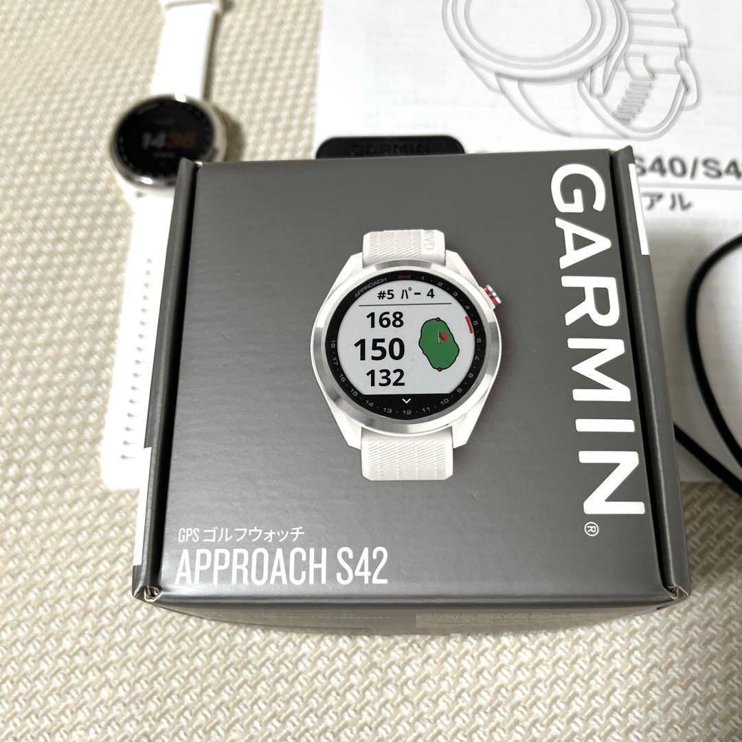 GARMIN APPROACH S42 GPSゴルフウォッチ　ガーミン