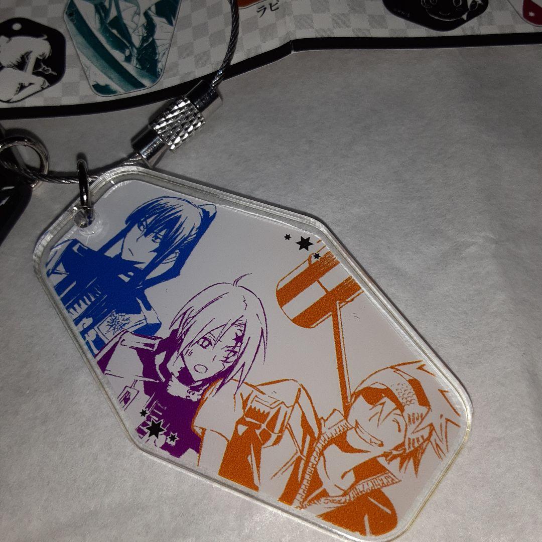 D.Gray-man 原画展 2連アクリルキーホルダーアレン・神田・ラビ