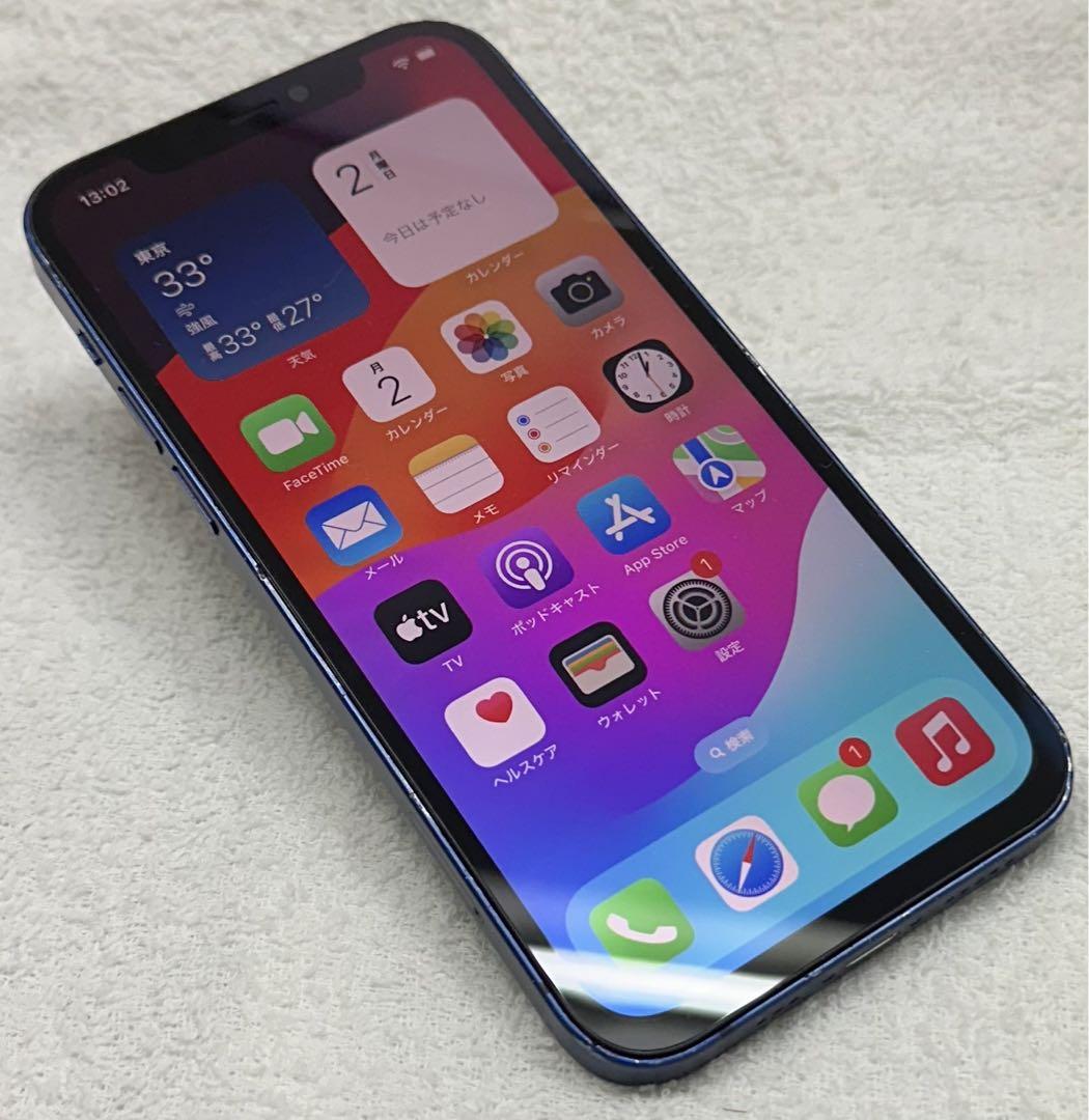 iPhone 12 128GB SIMフリー バッテリー新品