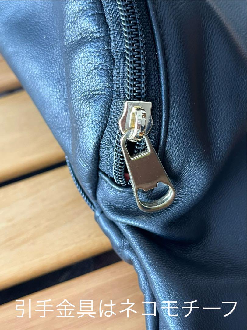 tsumori chisato CARRY ラムレザー ボディバッグ